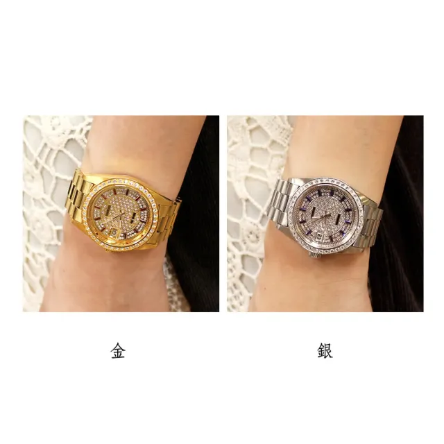 【Valentino Coupeau】滿天星鑽自動上鍊機芯不鏽鋼殼帶男女手錶(范倫鐵諾 古柏  VCC)