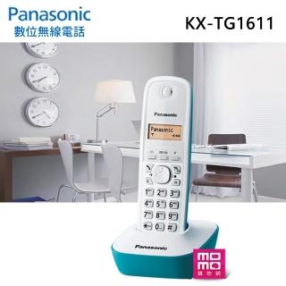 【Panasonic 國際牌】數位高頻無線電話-水漾藍(KX-TG1611)