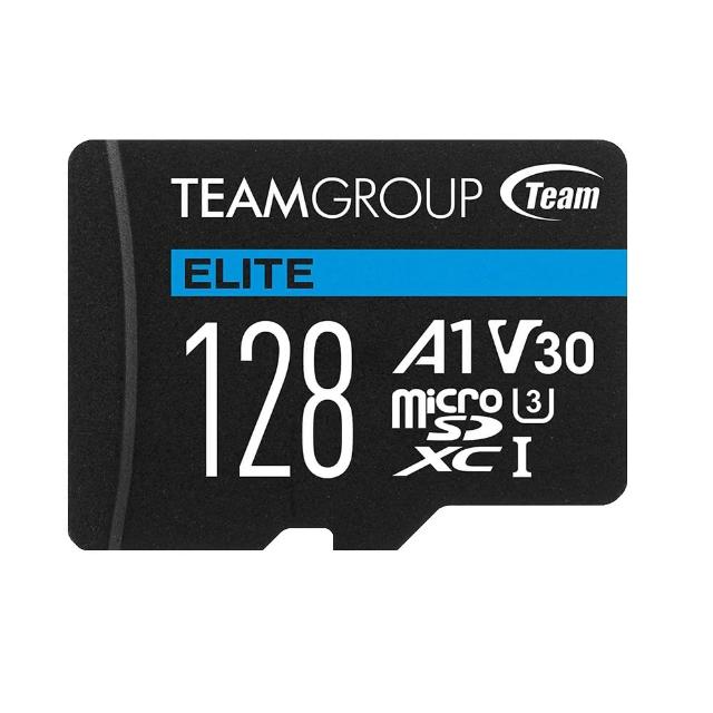 【Team 十銓】128GB microSDXC TF UHS-I U3 C10 記憶卡(最高讀取：100MB/s)