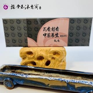 【施金玉沐香齋】6.8吋中藥養生臥香綜合版(含：天然沉香/檀香)