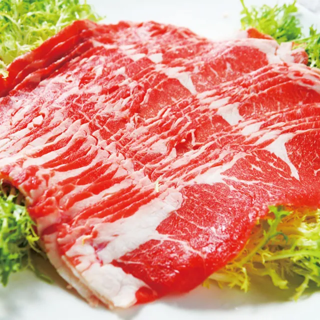 【饗讚】買6送6-美國牛五花肉片+霜降牛肉片6包組(150G-共12包/中秋烤肉/火鍋/燒烤)