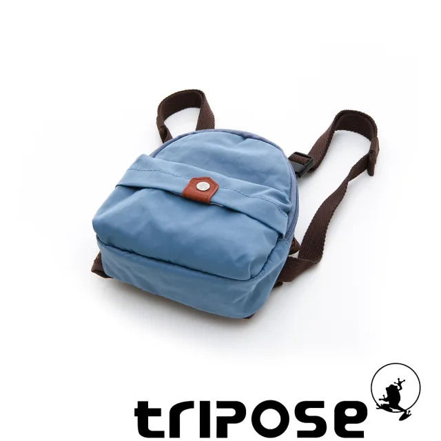 【tripose】MEMENTO系列尼龍輕量防潑水寵物背包(水藍)