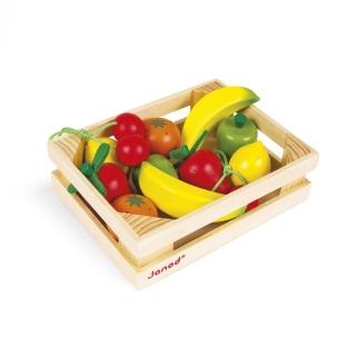 【法國Janod】妙廚師好料理-水果總匯12pcs(家家酒 角色扮演)