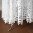 【LASSLEY】葛蕾絲-圓形桌巾160X160cm(裝飾巾 花邊 ALBANI 德國進口 台灣製造)