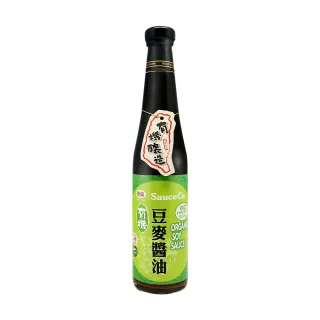 【味榮】有機豆麥醬油420ml