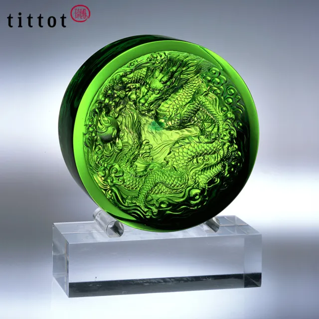 【tittot 琉園】運勢如龍 擺飾(送禮/送禮/團購/禮物/採購/訂製/藝術品/禮贈/)