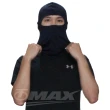 【OMAX】多用途萊卡彈性吸汗透氣頭套面罩-2入(顏色隨機-速)