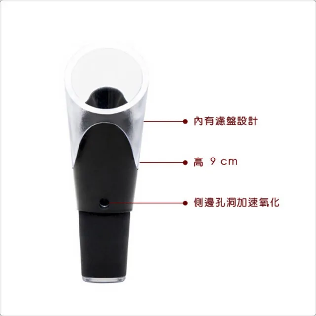 【GP&me】義大利 Sommelier過濾醒酒注酒器 / 紅酒醒酒 醒酒倒酒器 引酒器