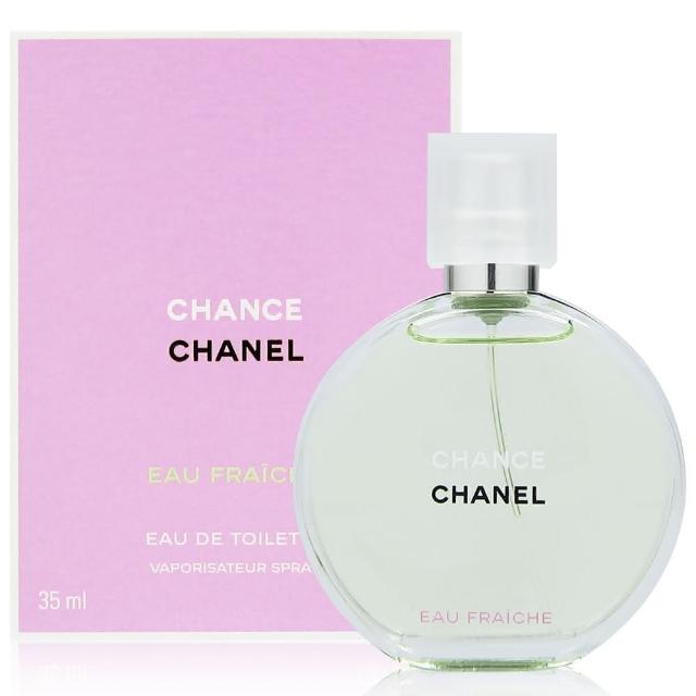 【CHANEL 香奈兒】Chance Eau Fraiche 綠色氣息淡香水 EDT 35ml 平行輸入 