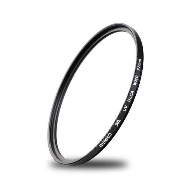 BENRO百諾 SD UV ULCA WMC UV保護鏡 82mm 採用高B270 WMC鍍膜與抗油汙16層ULCA超低色差奈米鍍膜技術，提供優異的光學效能與保護功能，適合用於攝影與相機鏡頭保護。