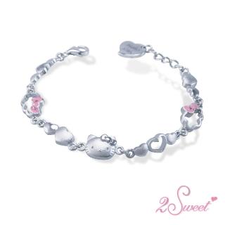 【2sweet 甜蜜約定】Hello Kitty sweet baby系列純銀手鍊(Hello Kitty)