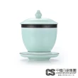 【A+】福壽蓋碗 999千足銀瓷茶杯-中國白銀集團系列
