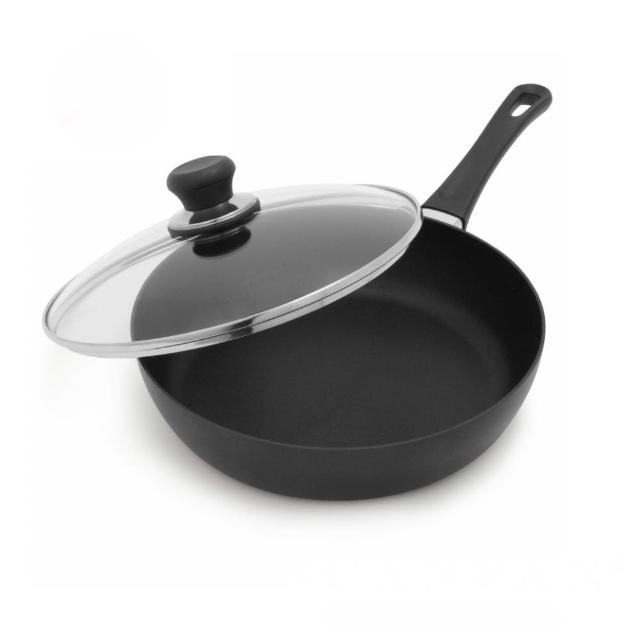 【SCANPAN】高身經典28CM平底鍋(送鍋蓋)