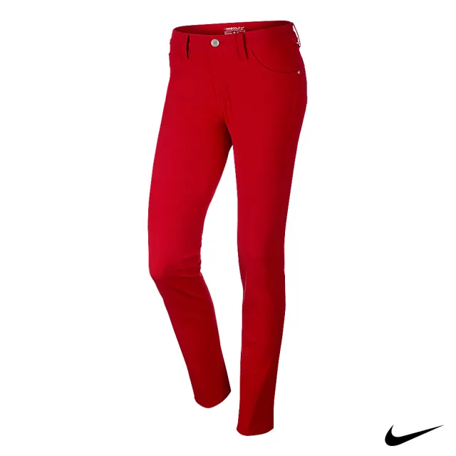 【NIKE GOLF】GOLF女運動機能長褲(紅725717-657)