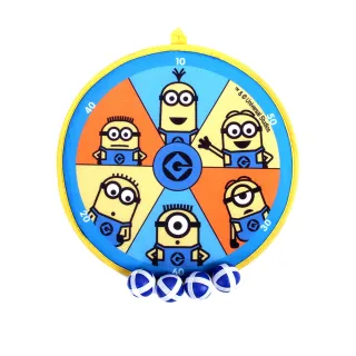 【MINIONS 小小兵】神偷奶爸鏢靶黏黏球組(XJX66134-隨機出貨)