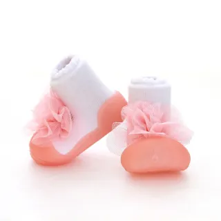 【Attipas】韓國Attipas學步鞋-胸花粉紅
