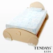 【TENDAYS】成長型兒童健康床墊3尺標準單人(15cm厚記憶床 兩色可選)