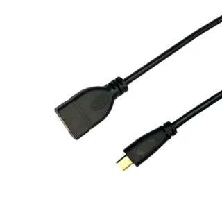 MAX+ Micro HDMI公 to HDMI母高清影音延長線