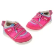 【布布童鞋】日本IFME粉紅Z型經典寶寶機能學步鞋(P8C033G)