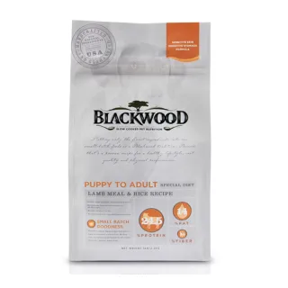 【BLACKWOOD 柏萊富】功能性全齡護膚亮毛配方-30磅(羊肉+糙米)(狗飼料/犬糧)