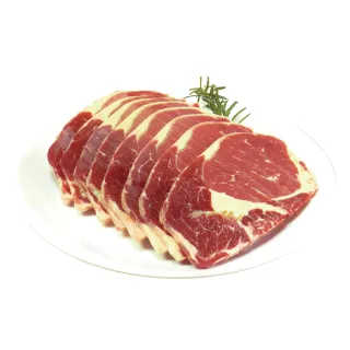 【銀蕨牧場】頂級肋眼沙朗牛肉片12包組(150g/片)
