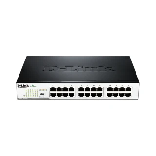 【D-Link】DGS-1024D 24埠 10/100/1000Mbps Gigabit 桌上/機架型 高速乙太網路交換器