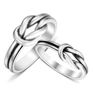 【GIUMKA】情侶對戒．純銀戒指．永結同心．情人節禮物