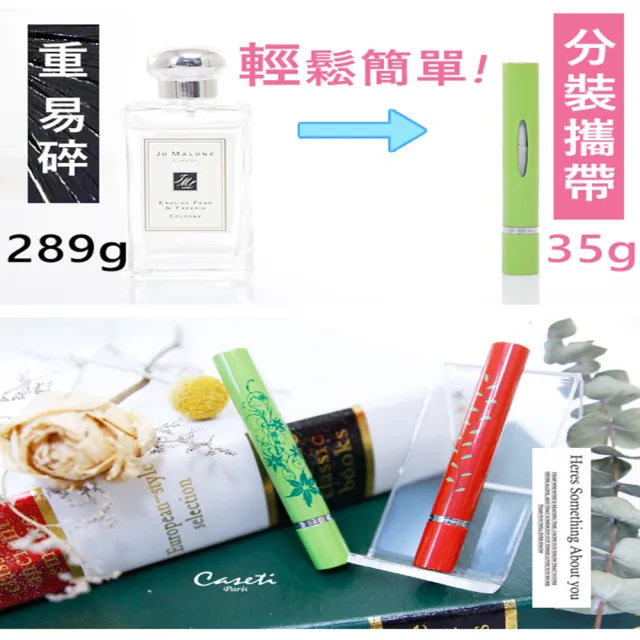 【Caseti】紫紅楓葉 旅行香水瓶 香水攜帶瓶(香水分裝瓶)