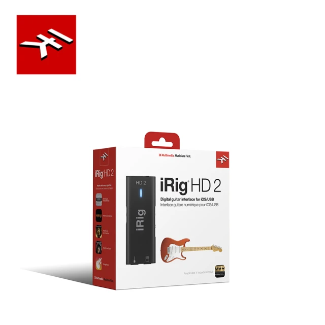 IK Multimedia iRig HD2 行動錄音介面(原廠公司貨 商品保固有保障)