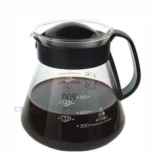 【台灣玻璃】耐熱玻璃咖啡壺(600ml)