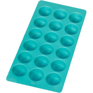 【LEKUE】18格半球製冰盒 湖綠 / 冰塊盒 冰塊模 冰模 冰格