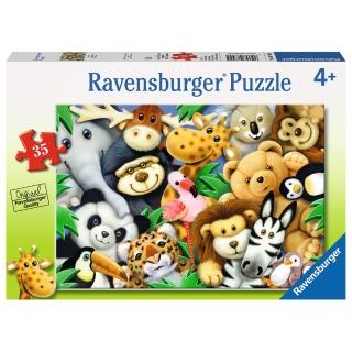 【德國Ravensburger】可愛動物 35片(維寶 拼圖)