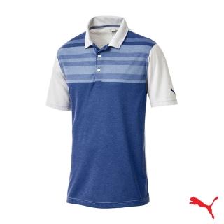 【PUMA】PUMA GOLF GOLF男運動機能翻領上衣(藍576132 01)