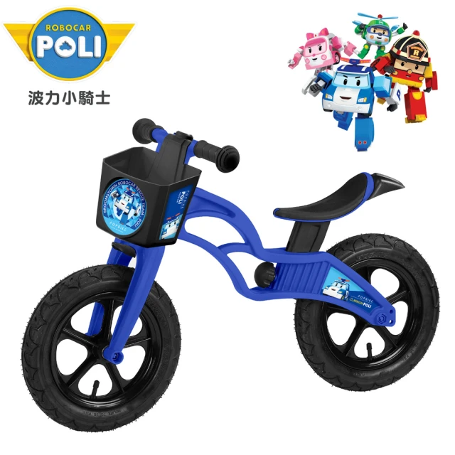 【BabyTiger 虎兒寶】Robocar Poli 救援小英雄滑步車(波力小騎士)
