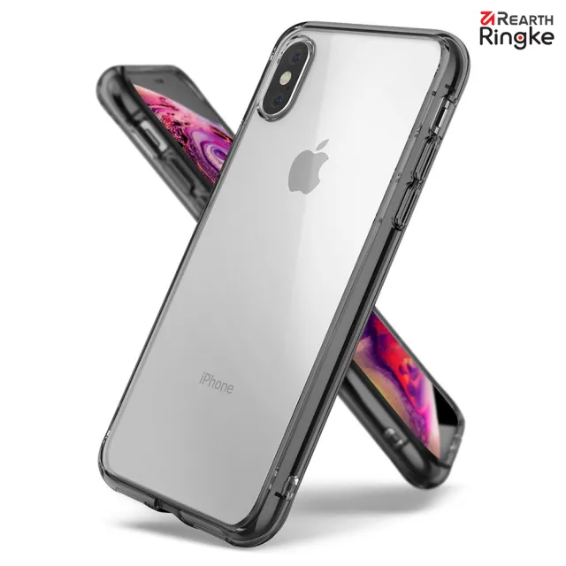 【Ringke】iPhone Xs / X 5.8吋 Fusion 透明背蓋防撞手機殼(Rearth 軍規防摔透明殼)