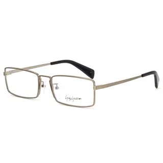 【Y-3山本耀司】Yohji Yamamoto 時尚前衛方框光學眼鏡(銀-YY3003-914)