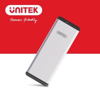 【UNITEK】USB3.0 M.2 SSD NGFF/SATA 鋁合金外接盒 Y-3365(外接盒)