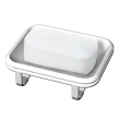 【日本ASVEL】RAXE雅緻肥皂盤(浴室收納 磁磚牆壁 瀝水香皂盒)
