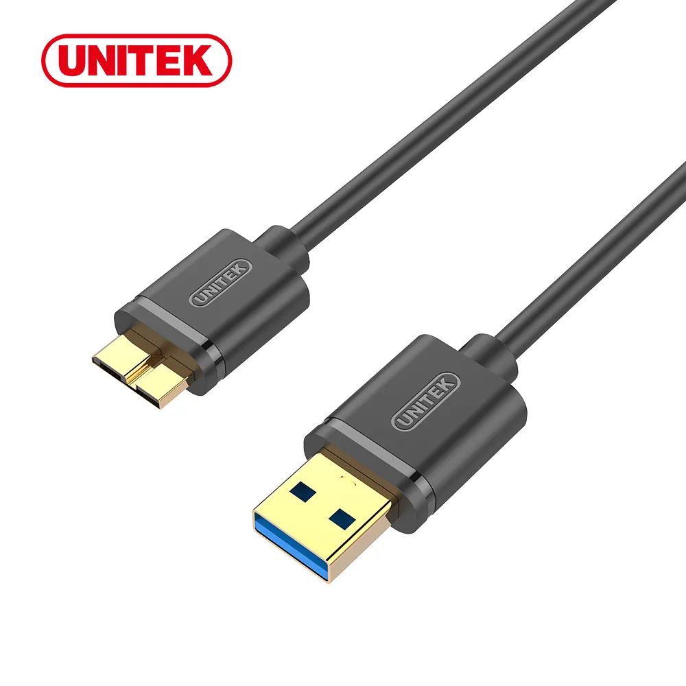 【UNITEK】USB 3.0資料傳輸線1.5M黑色 Y-C462GBK(USB)