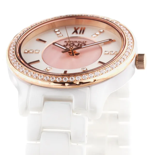 【NATURALLY JOJO】華麗晶鑽時尚優質腕錶-JO96933-80R(玫瑰金/36mm)