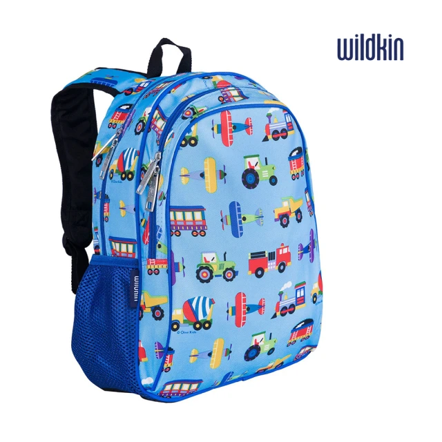 【美國Wildkin】兒童後背包/雙層式便利書包(14079交通工具大集合)