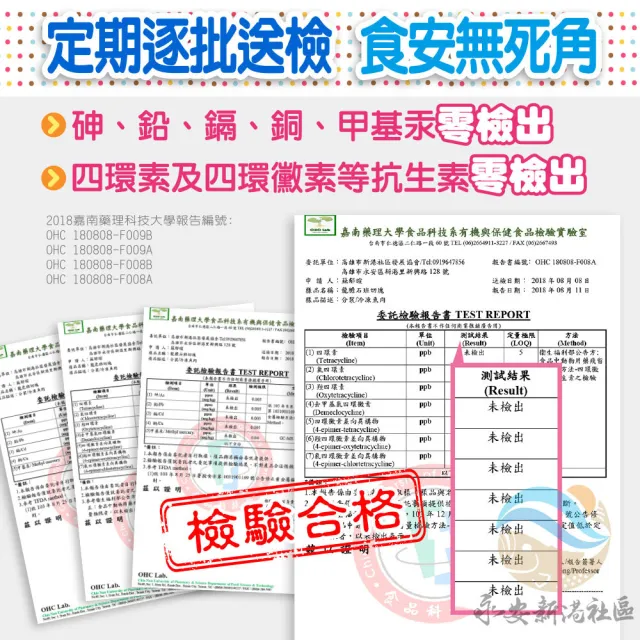 【永安新港社區】龍虎石斑鮮魚切塊450g/包 3包