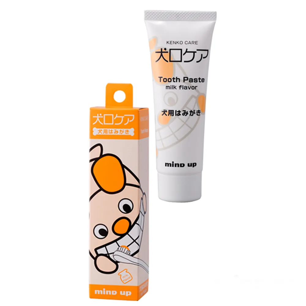 【日本 Mind Up】寵物奶香牙膏B01-007(寵物牙刷 寵物牙膏 寵物潔牙)