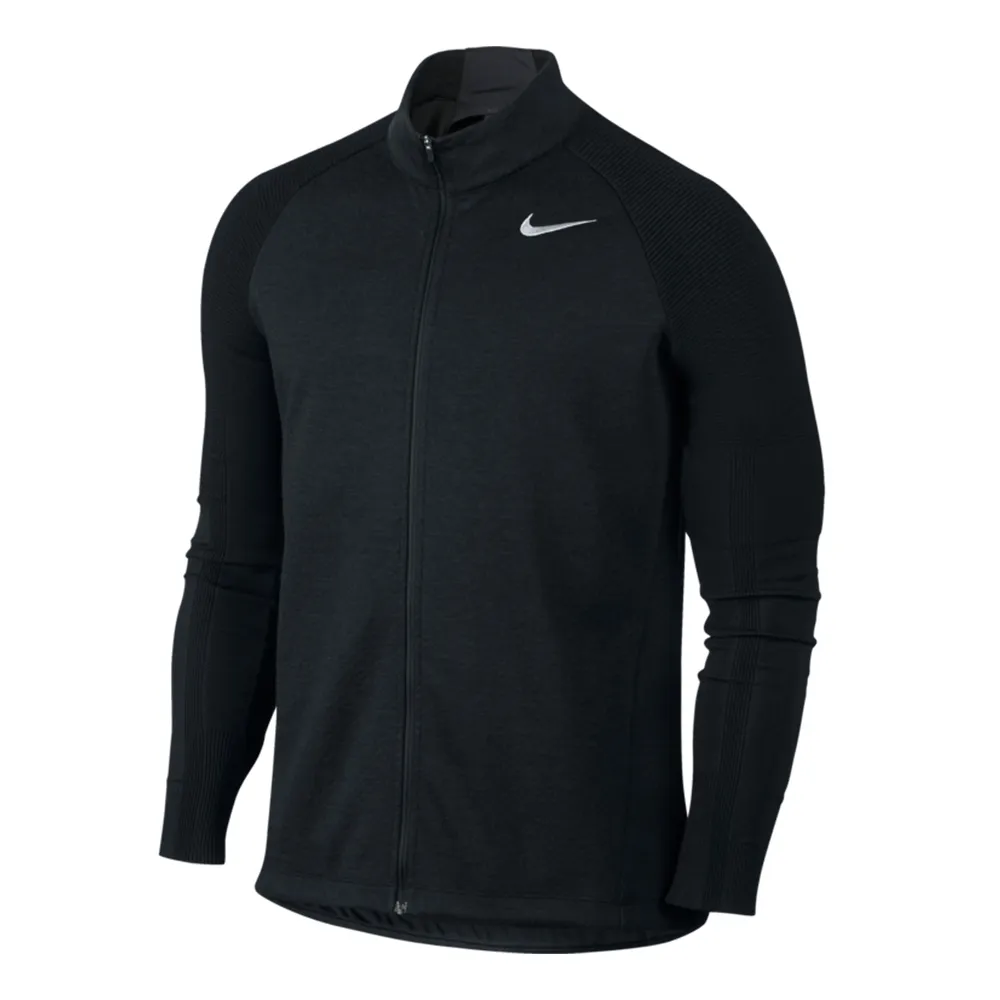 【NIKE 耐吉】Nike Golf 男 高爾夫運動外套SWEATER TECH 黑 833291-010