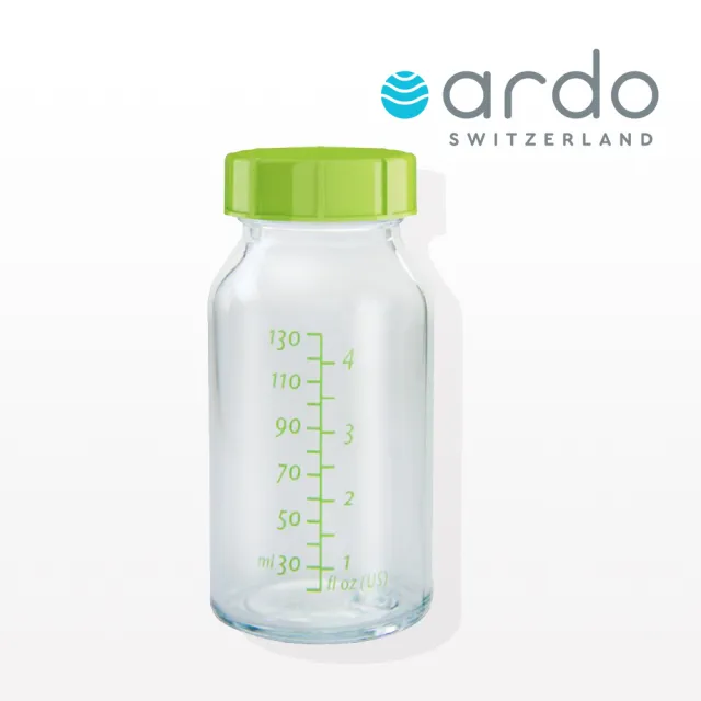 【瑞士ARDO安朵】母乳玻璃儲乳瓶130ml(符合歐盟CE標準)