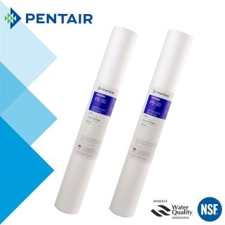 【怡康】PENTAIR 標準20吋小胖5微米PP棉濾芯-2支組(本商品不含安裝)