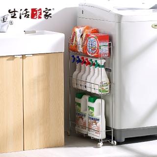 【生活採家】臺灣製304不鏽鋼浴室12cm小細縫架(#27116)