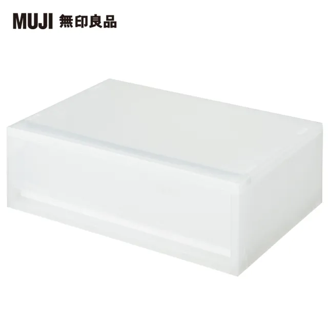 【MUJI 無印良品】PP資料盒/橫式/淺型