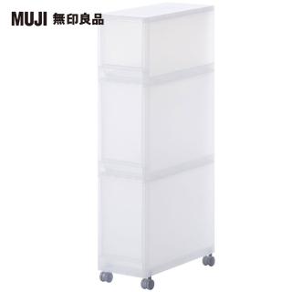 【MUJI 無印良品】PP附輪收納箱/1號
