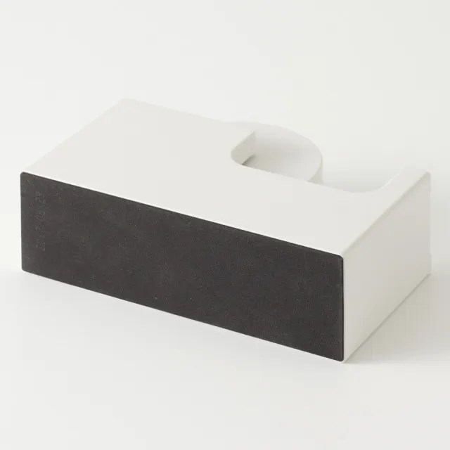 【MUJI 無印良品】ABS膠帶台/淺灰.15.5x5x8.5cm